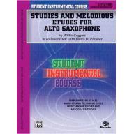 Student Instrumental Course: Studies and Melodious Etudes for Alto Saxophone, Level III