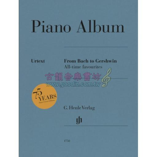 Piano Album From Bach to Gershwin