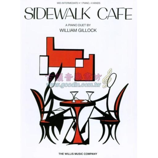 Gillock, Sidewalk Cafe / 1 Piano, 4 Hands