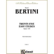 Bertini, 25 Easy Studies, Op. 100