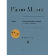 Piano Album From Bach to Gershwin