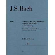 J.S BACH Concerto for two Violins d minor BWV1043