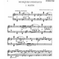 Prokofiev, Musiques d'Enfants, Op.65 for Piano Solo