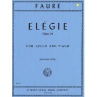 Faure, Elegie Op.24 for Cello and Piano
