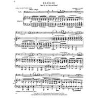 *Faure, Elegie Op.24 for Cello and Piano