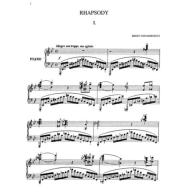 Dohnányi, 4 Rhapsodies Op.11 for Piano