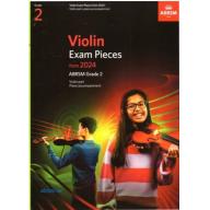 ABRSM 英國皇家 小提琴考試指定曲 Violin Exam Pieces 2024, Grade...