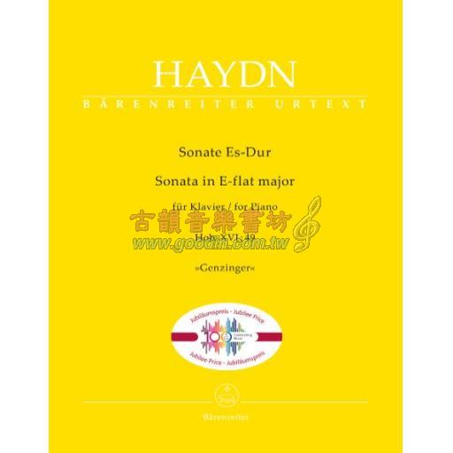 Haydn, Sonata E-flat major (Hob. XVI:49) "Genzinger"