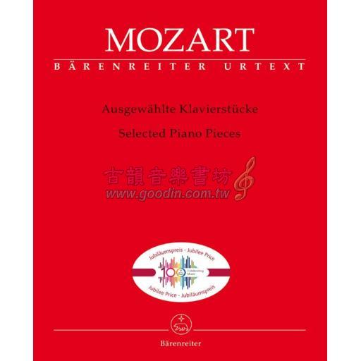 Mozart, Selected Piano Pieces