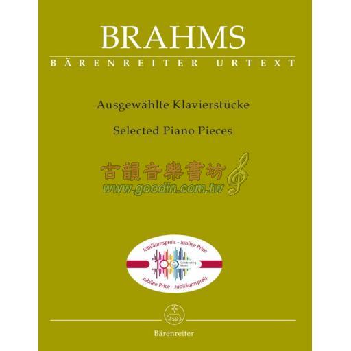Brahms, Selected Piano Pieces