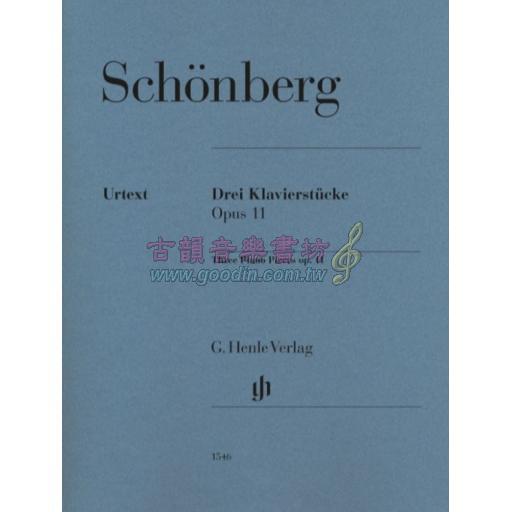 Schönberg, 3 Piano Pieces op.11