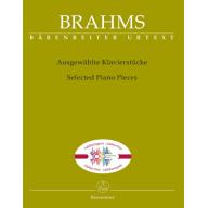 Brahms, Selected Piano Pieces