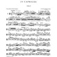 *Rode, 24 Caprices for Viola Solo