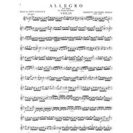 *Fiocco, Allegro in G major for Violin