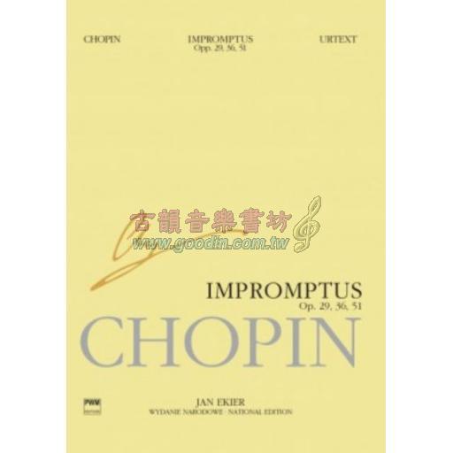 【波蘭國家版】Chopin Impromptus (Opp. 29,36,51)
