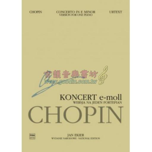 【波蘭國家版】Chopin Concerto No.1 in E minor