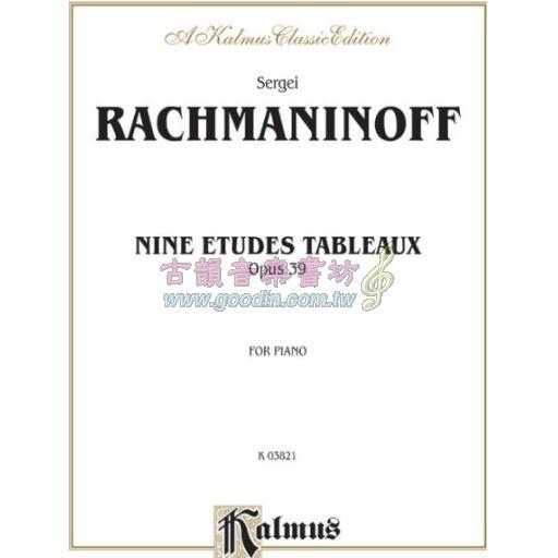 Rachmaninoff,Etudes Tableaux Op.39