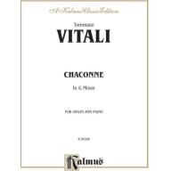 Vitali,Chaconne in G Minor for Violin <售缺>