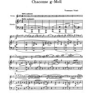 Vitali,Chaconne in G Minor for Violin