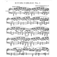 Rachmaninoff,Etudes Tableaux Op.39