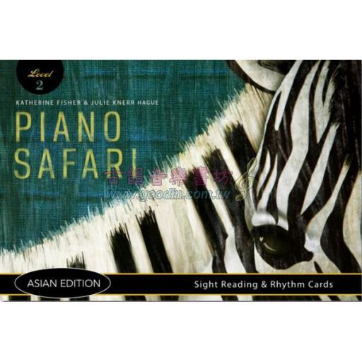 Piano Safari Sight Reading Cards Level 2（Asian Edition)