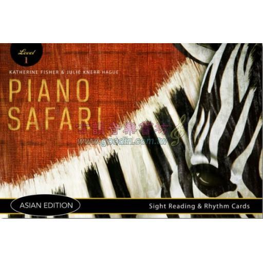 Piano Safari Sight Reading Cards Level 1（Asian Edition)
