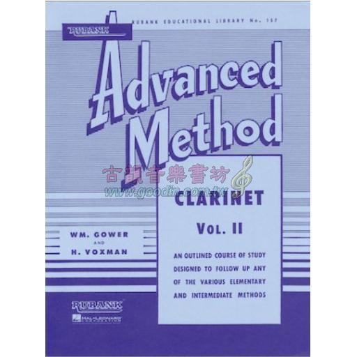 Rubank Advanced Method – Clarinet Vol. 2