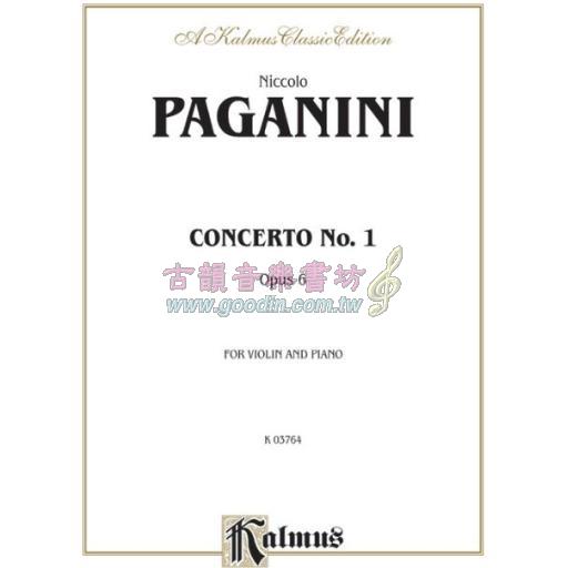 Paganini,Concerto No.1,Op.6