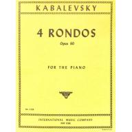 Kabalevsky, 4 Rondos Op.60