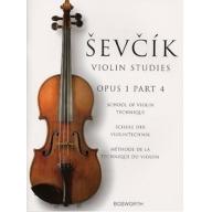 Sevcik,Violin Studies Op. 1, Part 4