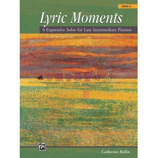 Lyric Moments, Book 3