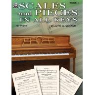 Scales and Pieces in All Keys, Book 1