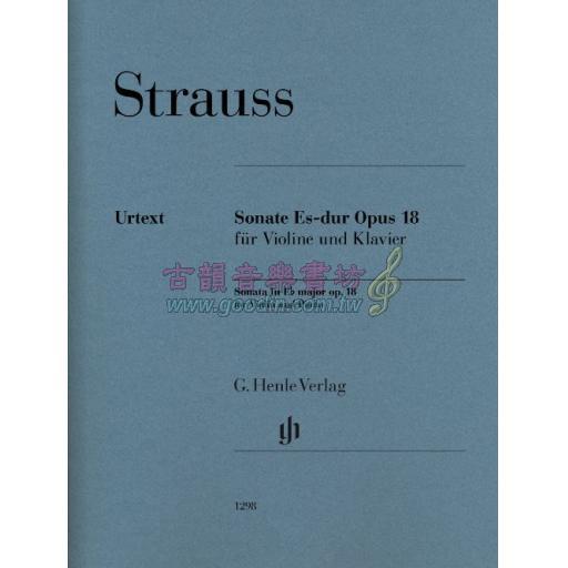 Strauss,Violin Sonata E flat major op. 18