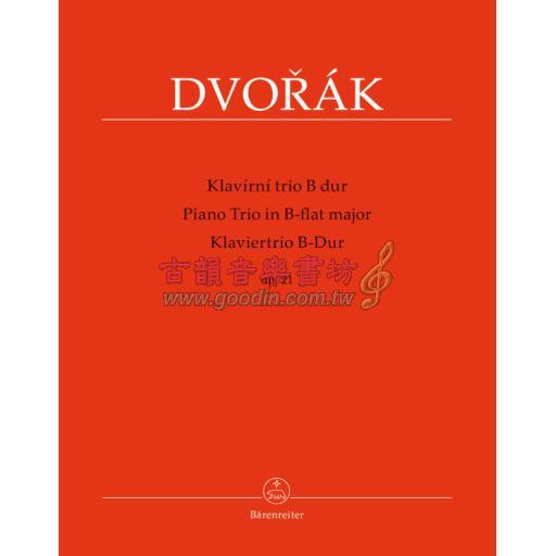 Dvorak, Piano Trio in B-flat major op.21