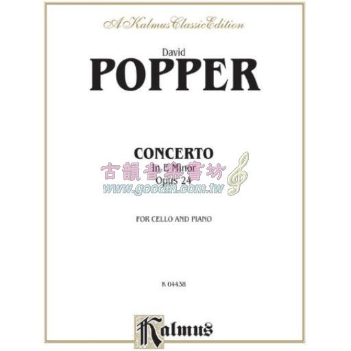 Popper,Cello Concerto in E Minor,Opus 24