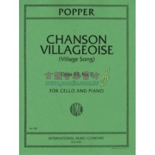 Popper,Chanson Villageoise Opus62,No.2