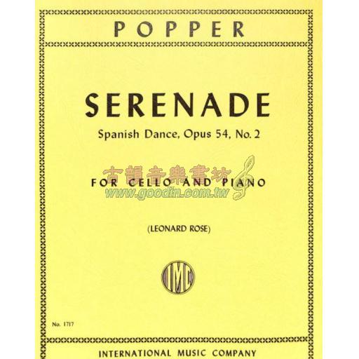 Popper,Serenade Op 54,No. 2