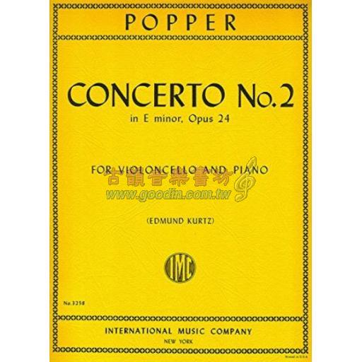 Popper,Concerto No.2 in E minor,Op 24