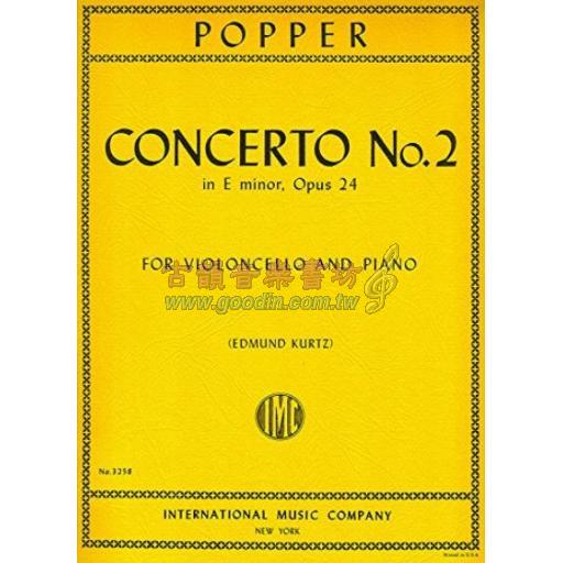 *Popper,Concerto No.2 in E minor,Op 24 for Cello