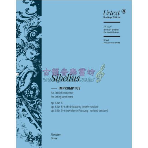 Sibelius,Impromptus for String Orchestra