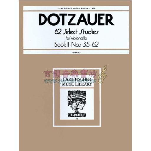 Dotzauer,62 Select Studies Bk2 for Cello