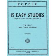 Popper,15 Easy Studies Op73,Op76