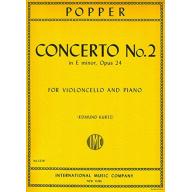 Popper,Concerto No.2 in E minor,Op 24