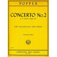 *Popper,Concerto No.2 in E minor,Op 24 for Cello