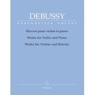 Debussy,Works for Violin and Piano