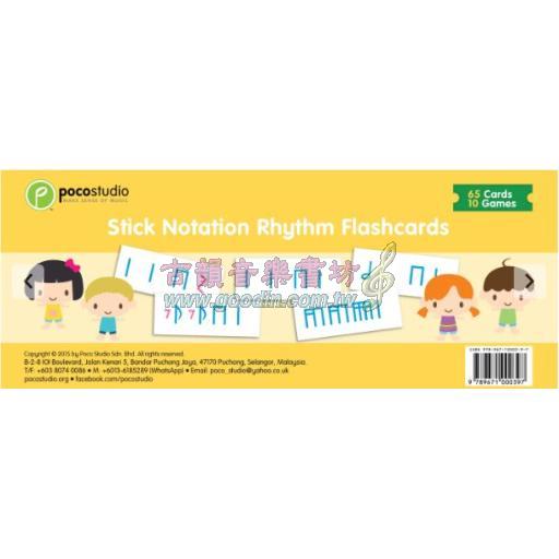 【Poco Studio】Stick Notation Rhythm Flashcards