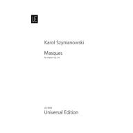 Szymanowski, Masques for piano op.34