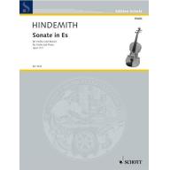 Hindemith, Sonata in Es op.11/1