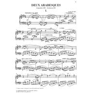 Debussy, Deux Arabesques