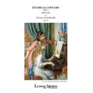 Chaminade, Etudes de Concert, Op. 35 <售缺>